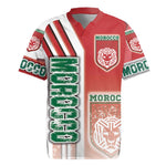 Morocco Soccer Rugby Jersey Atlas Lions Football - Road To Champion