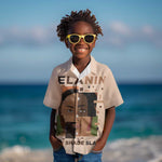 Melanin Every Shade Slays Kid Hawaiian Shirt Afro Women