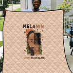 Melanin Every Shade Slays Quilt Afro Women