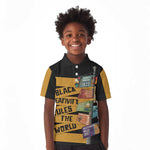 African Creativity Kid Polo Shirt Black Creativity Rules The World