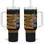 African Creativity Tumbler With Handle Black Creativity Rules The World