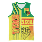Senegal Soccer Basketball Jersey Lions of Teranga Football - Road To Champion - African Pride