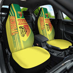 Senegal Soccer Car Seat Cover Lions of Teranga Football - Road To Champion