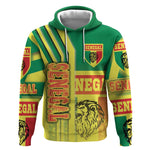 Senegal Soccer Hoodie Lions of Teranga Football - Road To Champion