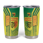 Senegal Soccer Tumbler Cup Lions of Teranga Football - Road To Champion