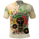 They Want Our Rhythm Not Our Blues Polo Shirt Afro Pride Music