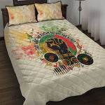 They Want Our Rhythm Not Our Blues Quilt Bed Set Afro Pride Music
