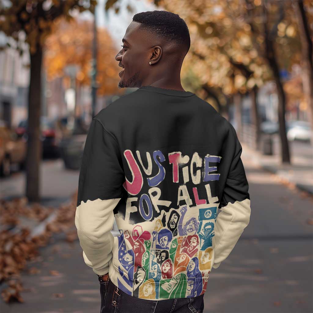 African Stand Firm Sweatshirt Justice For All
