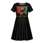 Martin Luther King Jr Kid Short Sleeve Dress MLK Retro Style