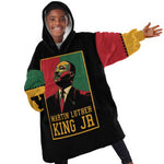 Martin Luther King Jr Kid Wearable Blanket Hoodie MLK Retro Style