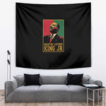 Martin Luther King Jr Tapestry MLK Retro Style