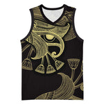 Afro Egypt Basketball Jersey Horus Eyes Egyptian God DT03