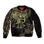 Afro Egypt Bomber Jacket Horus Eyes Egyptian God