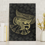 Afro Egypt Canvas Wall Art Horus Eyes Egyptian God