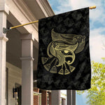 Afro Egypt Garden Flag Horus Eyes Egyptian God
