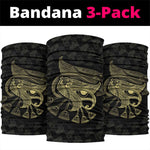 Afro Egypt Neck Gaiter Horus Eyes Egyptian God DT03