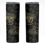 Afro Egypt Skinny Tumbler Horus Eyes Egyptian God
