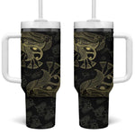 Afro Egypt Tumbler With Handle Horus Eyes Egyptian God