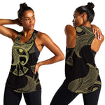 Afro Egypt Women Racerback Tank Horus Eyes Egyptian God
