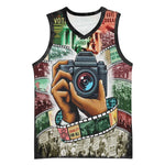African American Civil Rights Leaders Basketball Jersey Heritage in Frames Photography - African Pride