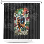 African American Civil Rights Leaders Shower Curtain Heritage in Frames Photography