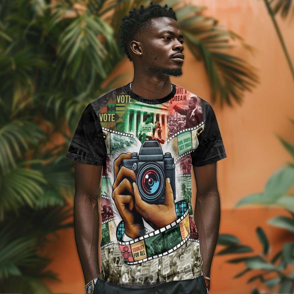 African American Civil Rights Leaders T shirt Heritage in Frames Photography