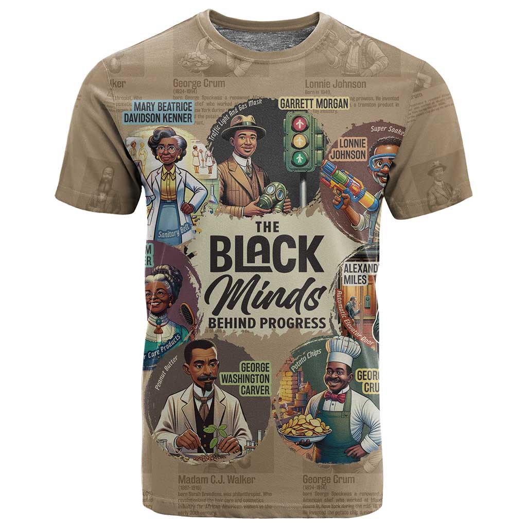 Africa Black Invention T shirt The Black Minds Behind Progress