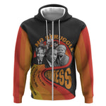 Civil Rights Leaders African American Zip Hoodie No Struggle No Progress