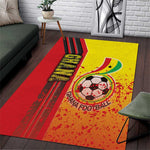 Ghana Soccer Area Rug Black Stars Football - Road To Champion