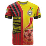 Ghana Soccer T shirt Black Stars Football - Road To Champion