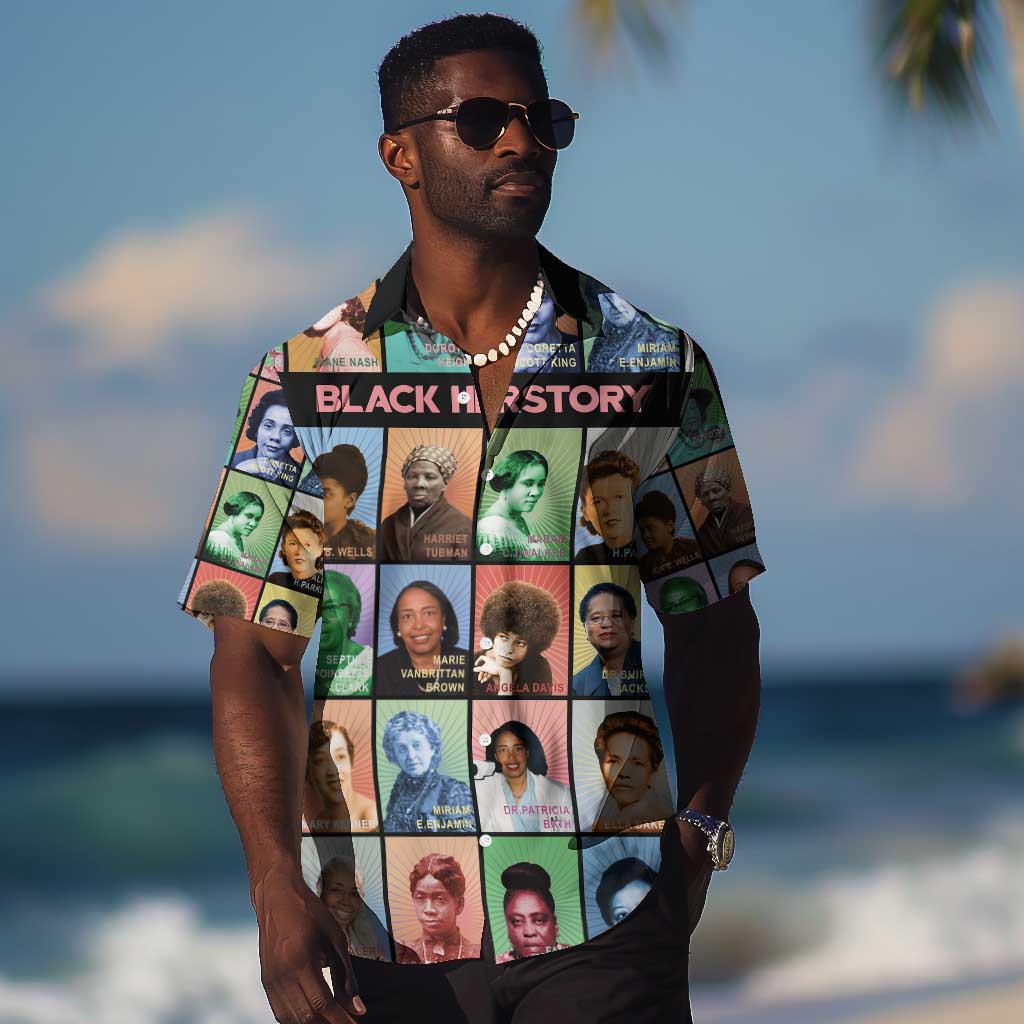 Afro Black Herstory Hawaiian Shirt African Women History