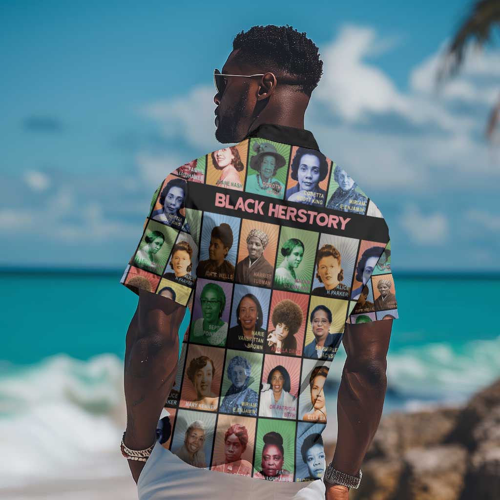 Afro Black Herstory Hawaiian Shirt African Women History