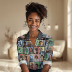 Afro Black Herstory Women Casual Shirt African Women History DT03