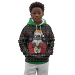 Santa Claus African Christmas Kid Hoodie Traditional Costume