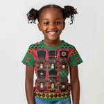 Black Nutcrackers Kid T shirt Afro Christmas
