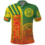 Cameroon Soccer Polo Shirt Indomitable Lions Football - Road To Champion