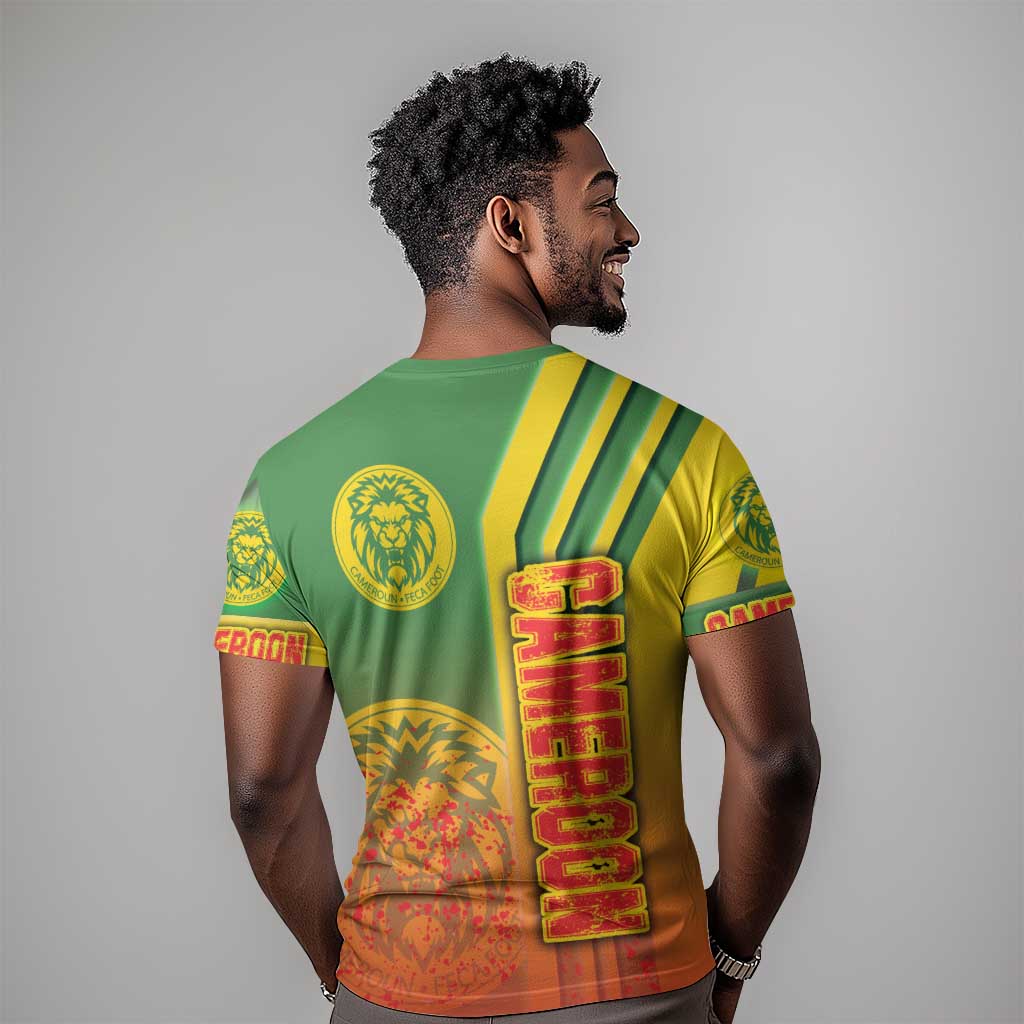Cameroon Soccer T shirt Indomitable Lions Football - Road To Champion