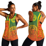Cameroon Soccer Women Racerback Tank Indomitable Lions Football - Road To Champion