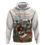 Never Underestimate A Girl Who Loves Reading Books Hoodie African Book Lovers