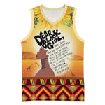 Dear Black Girl Basketball Jersey African Pride Black Women - African Pride