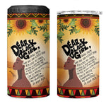 Dear Black Girl 4 in 1 Can Cooler Tumbler African Pride Black Women