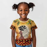 Dear Black Girl Kid T shirt African Pride Black Women