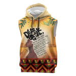 Dear Black Girl Sleeveless Hoodie African Pride Black Women - African Pride