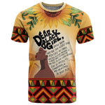 Dear Black Girl T shirt African Pride Black Women
