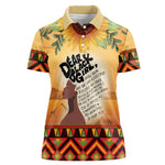 Dear Black Girl Women Polo Shirt African Pride Black Women