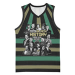 Black History Month Basketball Jersey Civil Rights Leaders - African Pride