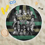 Black History Month Beach Blanket Civil Rights Leaders