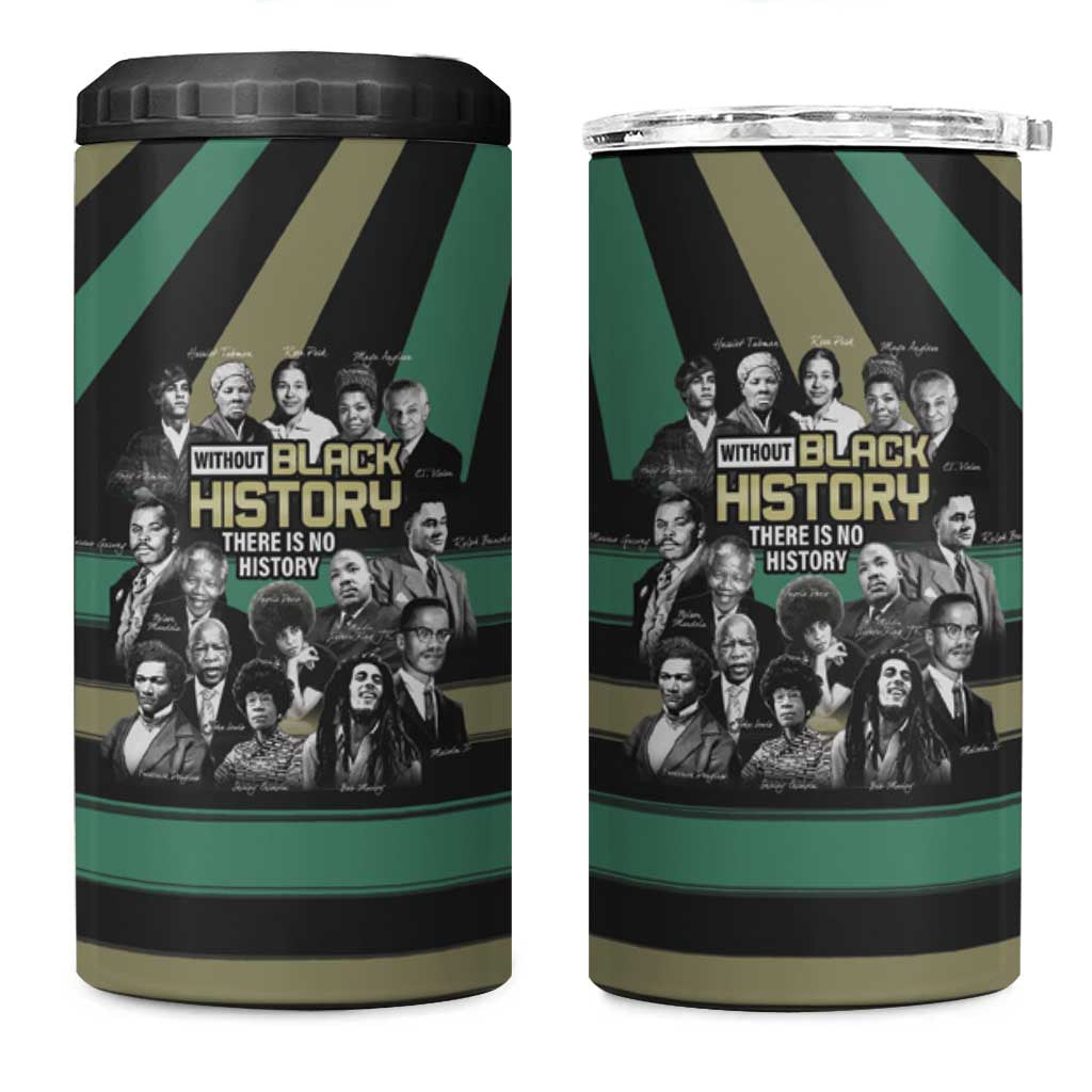 Black History Month 4 in 1 Can Cooler Tumbler Civil Rights Leaders