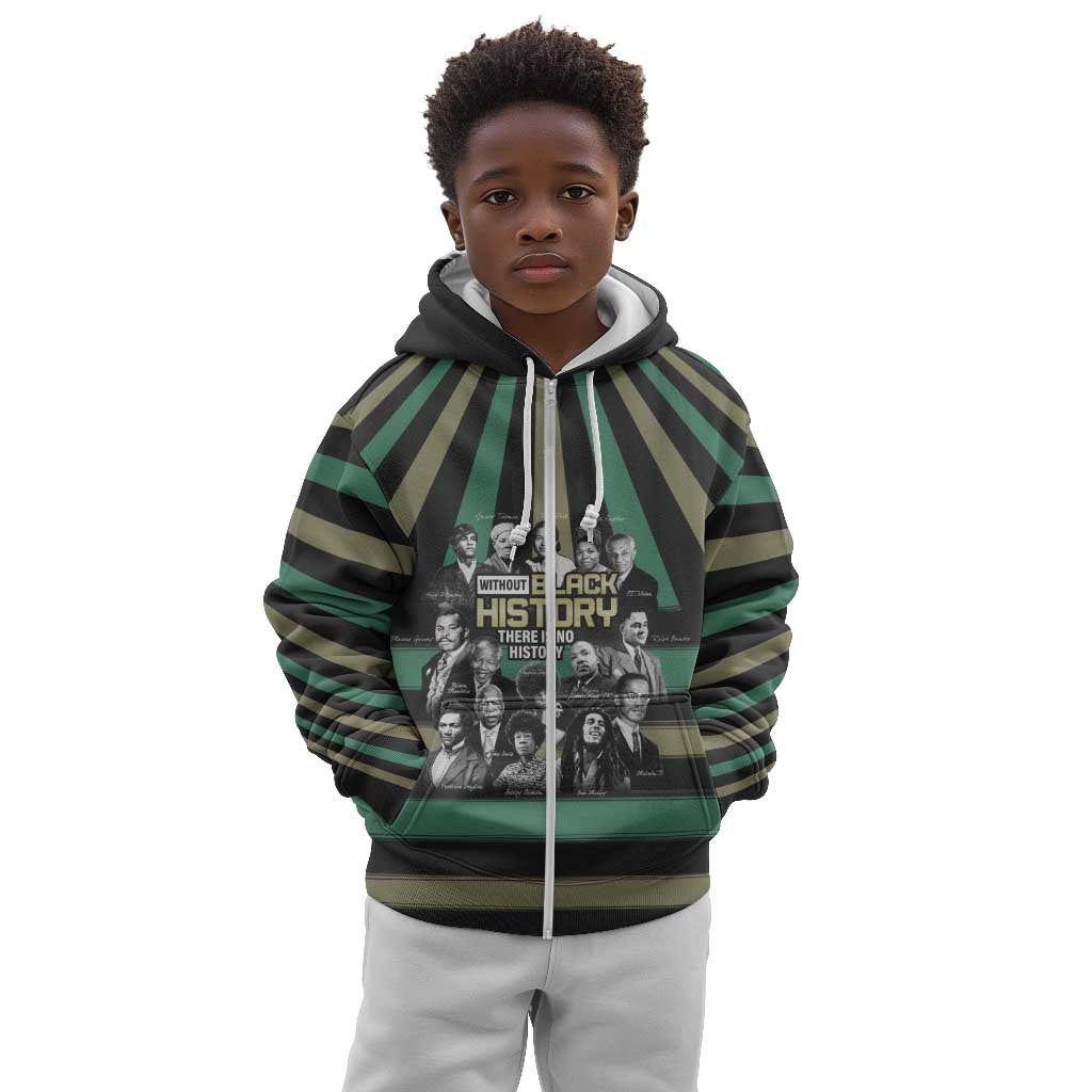 Black History Month Kid Hoodie Civil Rights Leaders