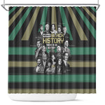 Black History Month Shower Curtain Civil Rights Leaders